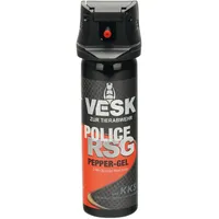 Pfefferspray Pfeffergel VESK RSG Police Gel 63 ml Sprühkopf mit Federdeckelkappe
