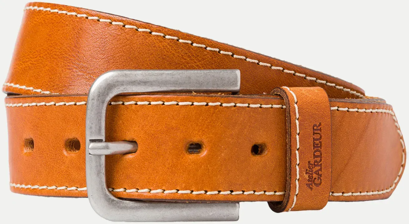 Ledergürtel aus hochwertigem Leder Braun 100