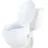 Vevor Toilettensitzerhöhung weiß 136 kg belastbar