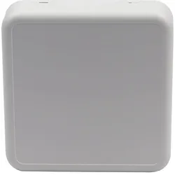 Raumsensorgehäuse 86x86x25,5mm, grau, geschlossen