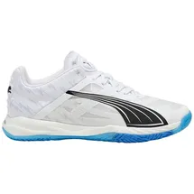 Puma Accelerate Nitro Sqd Indoor-fahrradschuhe - White / Bluemazing / Black - EU 47