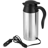 Elektrischer Wasserkocher Fürs Auto, 750 Ml Edelstahl-wasserkocher Fürs Auto, Schnellkochender Reise-wasserkocher, Reisebecher Zum Erwärmen Von Kaffee
