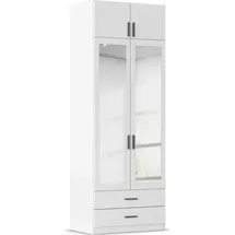 Rauch Wäscheschrank GAMMA 91 x 248 x 54 cm Alpinweiß