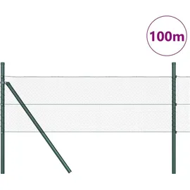vidaXL Zaunpfosten 100 x 0,5 m Grau/Stahl