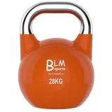 HELO24 Kettlebell Schwunghantel Kugelhantel 28 kg B orange