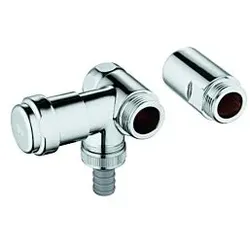 Grohe Ventil Batterie 41040000 DN 20, Anschluss links, chrom