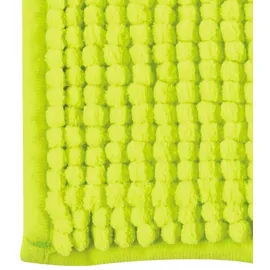 MSV Badteppich Chenille Grün 60 x 90 cm