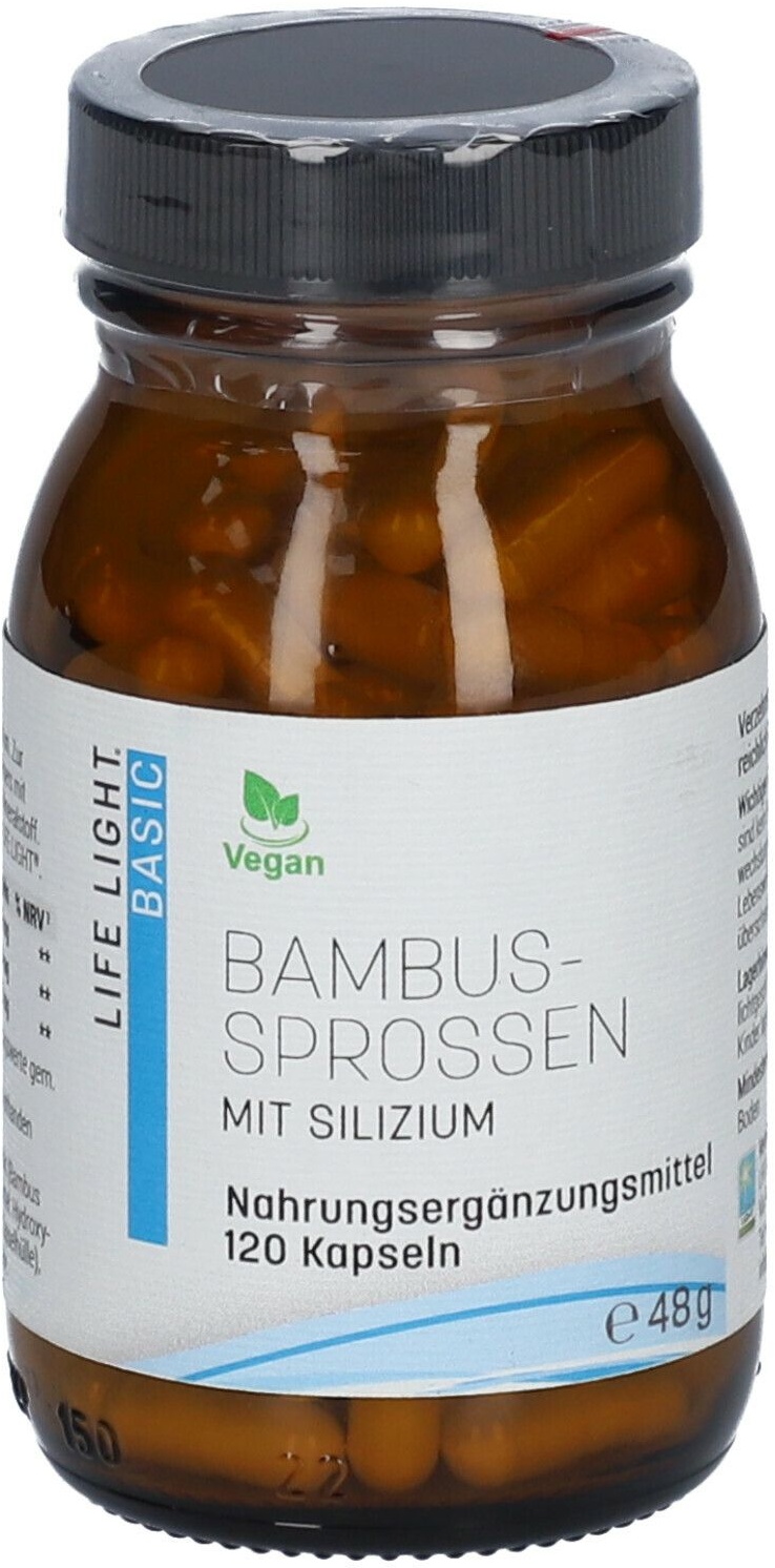 Life Light® Bambussprossen - 210 mg Silizium Kapseln 120 St 120 St Kapseln