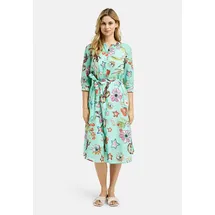 Milano Italy Midikleid Gemustert Mint 40