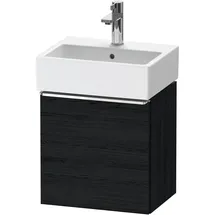 Duravit Waschtischunterschrank 1 Tür 43,4 x 44 x 32,2 cm Eiche Schwarz Matt