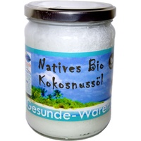 Premium Bio Kokosöl kalt gepresst & nativ | 500ml | ohne Konservierungsstoffe