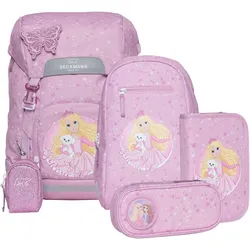 Beckmann Schulranzenset Classic 22 - 6-tlg. Set Rosie