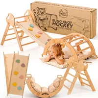 goodevas Kletterdreieck 5-in-1 Montessori Beige