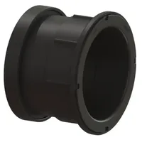 Kessel Zulaufstutzen DN 100 39100 ABS, mit Dichtung und Gewindering