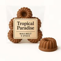 Duftmelt Tropical Paradise | 5er Set - Duftwachs | Duftkerzen
