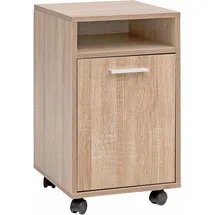Wohnling WL5.929 Rollcontainer 33 x 38 x 60 cm braun