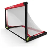 BazookaGoal Fußballtor Rot/Weiß 120 x 75 cm