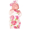 Favson Favson Babyschlafsack Pucksack Baby, Wickeltuch für Säuglinge (0-3 Monate), Wickeldecke für Neugeborene, Pucktuch, Swaddle Decke