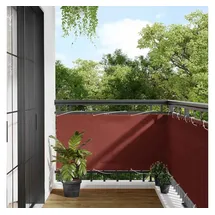 vidaXL Balkonverkleidung 75 x 800 cm Terrakotta Polyester