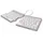 R-Go Tools Rgosbeswlwh Kabellose Tastatur Und Maus Spanisch - White