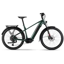 Haibike Trekking 5 27,5 Zoll RH 60 cm Diamant Olive/Red Glossy