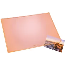 Läufer Schreibunterlage Durella Transluzent 40x53 cm orange
