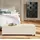 Guido Maria Kretschmer Home & Living Guido Maria Kretschmer Home&Living Bettbank »Relaxy«, gesteppt, mit Staufach beige