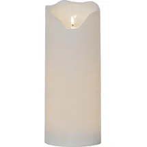 Star Trading Flamme Grand Stumpenkerze 40 cm weiß