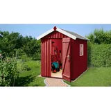 Weka Schwedenhaus 1,62 x 1,70 m rot