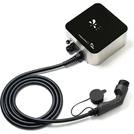 Juice Technology Juice CHARGER me Wallbox - schwarz/silber, 11 kW, 5 m Kabel, RFID