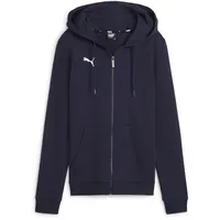 Puma teamGOAL Casuals Kapuzenjacke Damen 06 navy/white M
