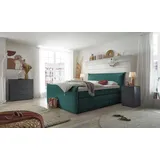 Set One by Musterring Boxspringbett »Florida« in modernem Cord-Bezug, mit Bettkasten, in 3 Größen erhältlich