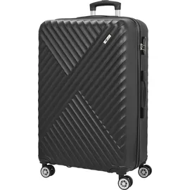 Kingston Koffer-Set 3-tlg. schwarz/lila