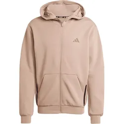 adidas Performance Designed for Training Kapuzenjacke Herren JX0690 - chalky brown XXL