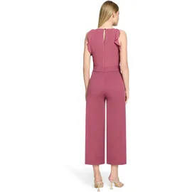Vera Mont Overall VERA MONT "Damen mit Volant", Damen, Gr. 38, Normalgrößen, sweet bloom, Obermaterial: 95% Polyester, 5% Elasthan, festlich, figurumspielend, amerikanischer Ausschnitt, Overalls Overall, Bindeband