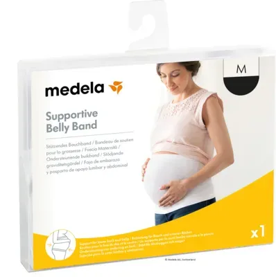 MEDELA Bauchband Gr.M schwarz 1 St