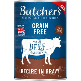 Butcher's Hundefutter Rindfleischstückchen in Sauce 400 g