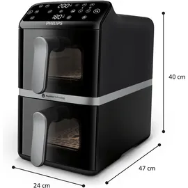 Philips Stacked NA461/00 schwarz