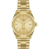 TISSOT T151.822.33.021.00 Damen-Solaruhr PRC 100 Goldfarben