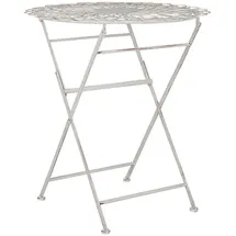 Beliani Gartentisch - Balkontisch, Stiffe (70 cm, Gartenmöbel, Gartentische, Gartentische