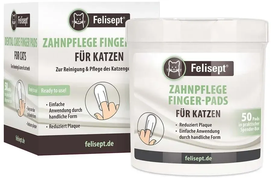 Felisept® Zahnpflege Finger-Pads für Katzen