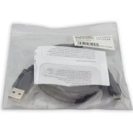 caseroxx USB-Kabel, Datenkabel für Dexcom G6, USB-Kabel als Ladekabel oder zur Datenübertragung in schwarz