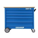 Gedore 3127869 Werkbank Stahlblech Herstellerfarbe: Blau
