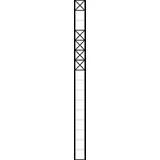 Siedle Kommunikations-Stele KS 616-1/4 W