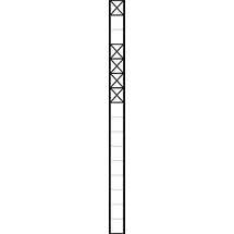 Siedle Kommunikations-Stele KS 616-1/4 W