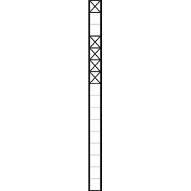 Siedle Kommunikations-Stele KS 616-1/4 W