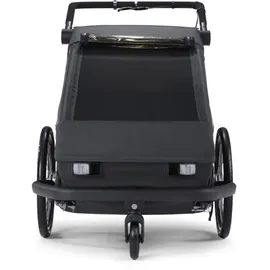 Croozer Kid Yuuna Kinderanhänger schwarz 2025