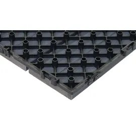 Mendler WPC Bodenfliese HWC-E19 antik-braun 30 x 30 cm 11 St.