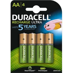 Duracell HR06 Stay Charged Akku AA2. 500mAh 4er Blister