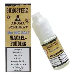 Wackelpudding 10ml 18mg NicSalt Liquid by Gangsterz